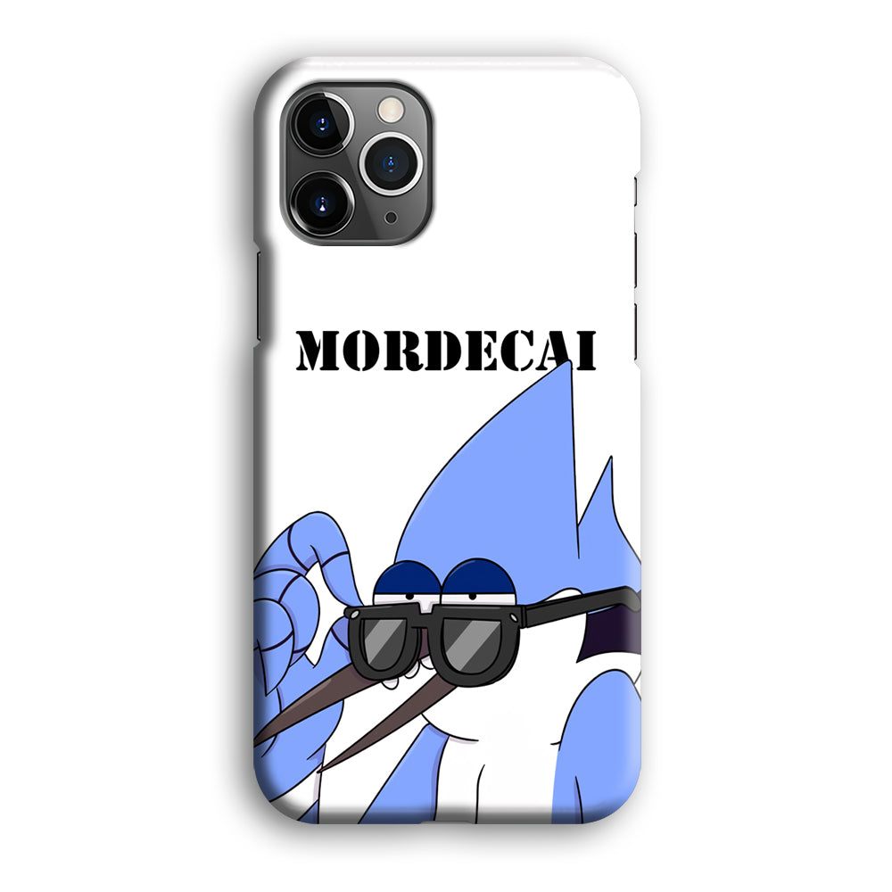 Mordecai Regular Show Character iPhone 12 Pro Max Case