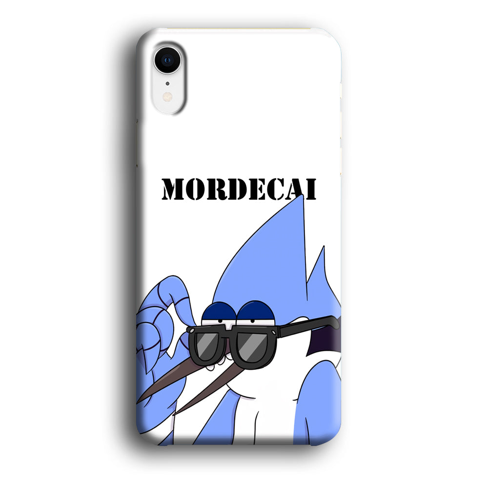 Mordecai Regular Show Character iPhone XR Case