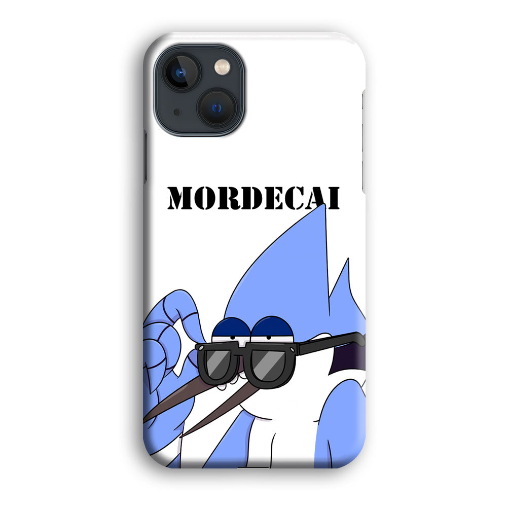 Mordecai Regular Show Character iPhone 13 Case