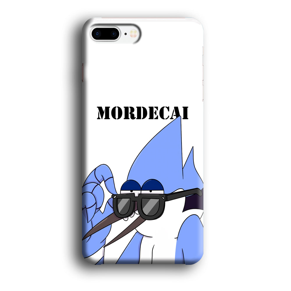 Mordecai Regular Show Character iPhone 8 Plus Case