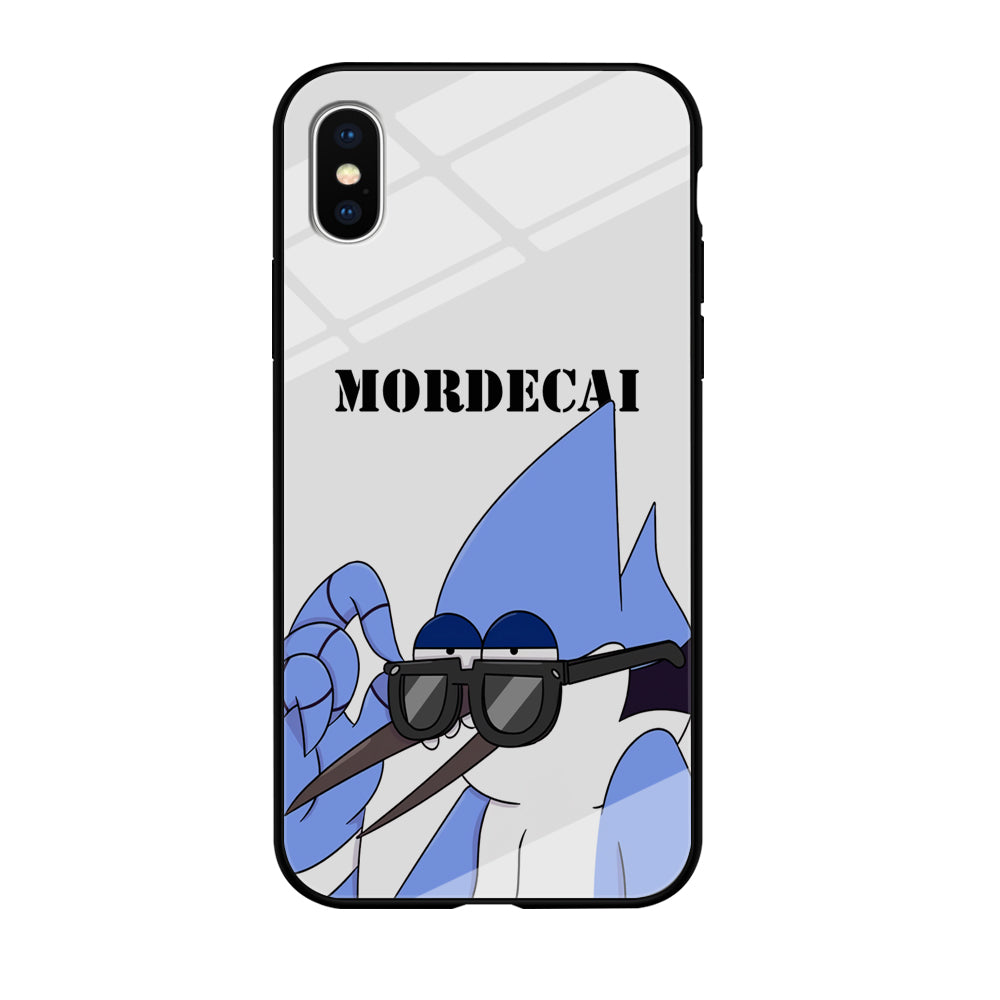 Mordecai Regular Show Character iPhone XS Case