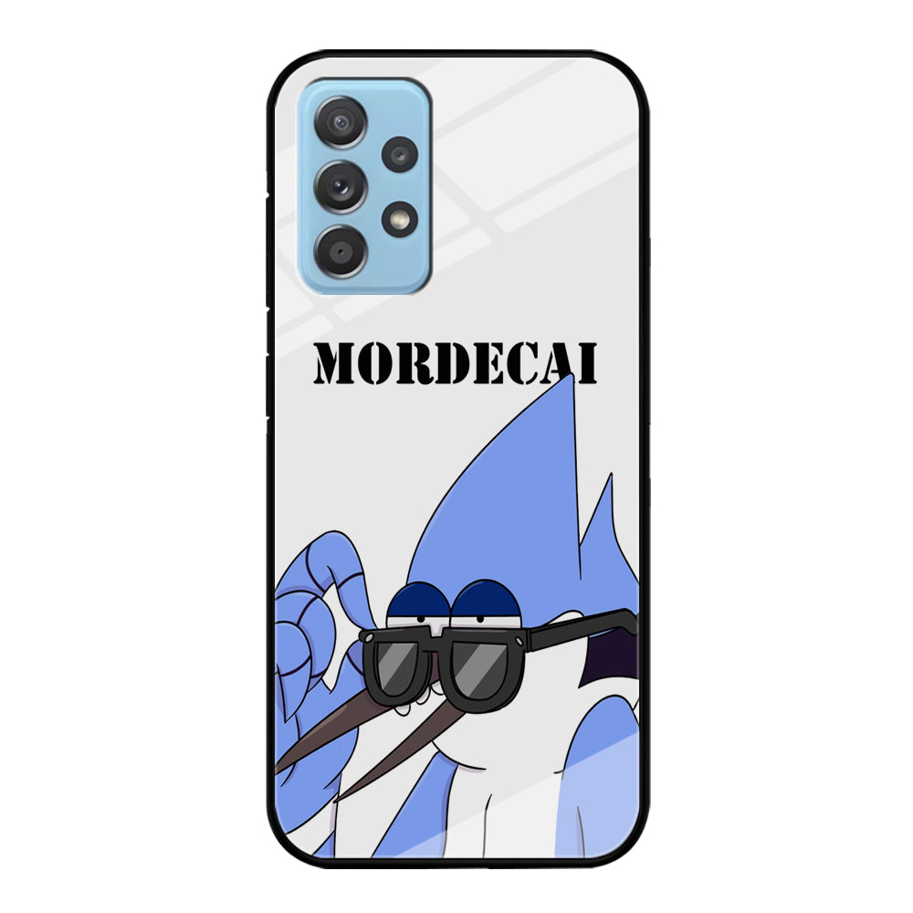 Mordecai Regular Show Character Samsung Galaxy A52 Case