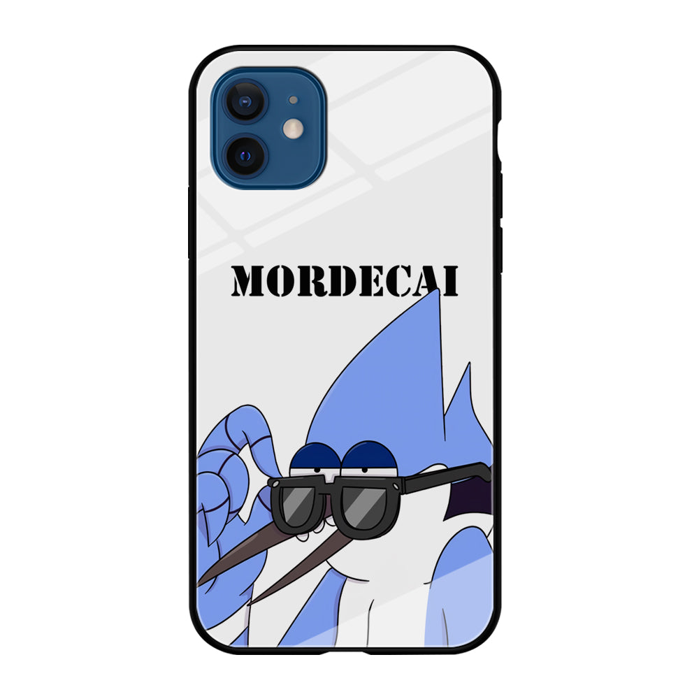 Mordecai Regular Show Character iPhone 12 Case