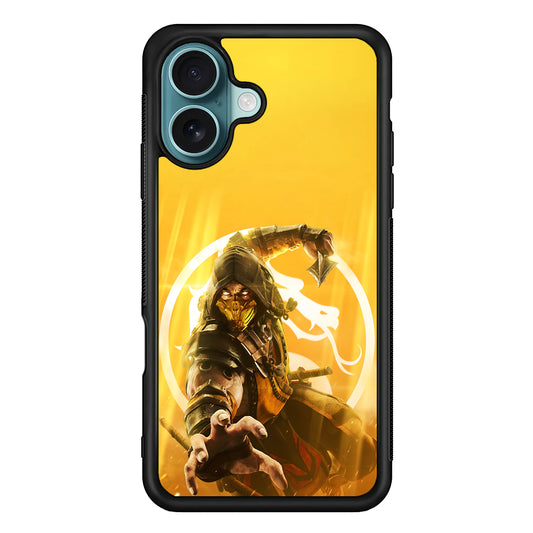 Mortal Kombat Scorpion iPhone 16 Case