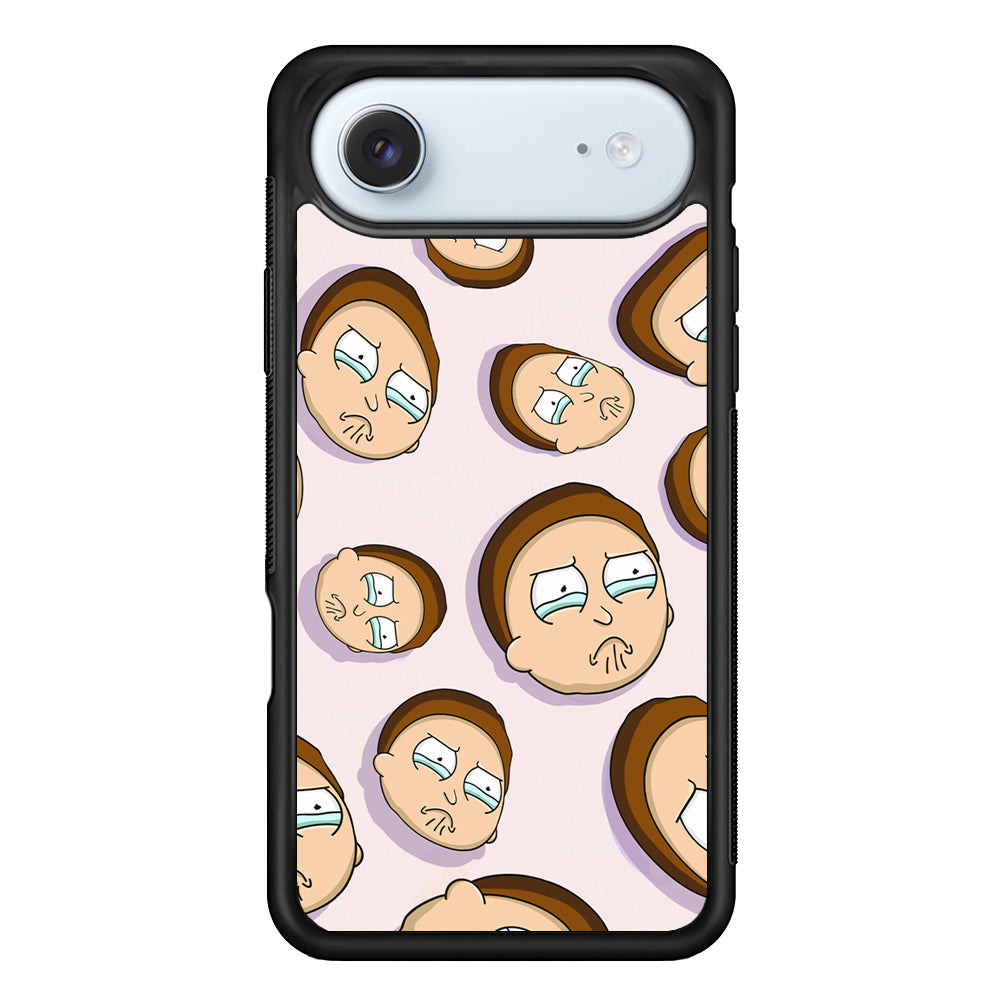 Morty Cry Head Doodle iPhone 17 Air Case