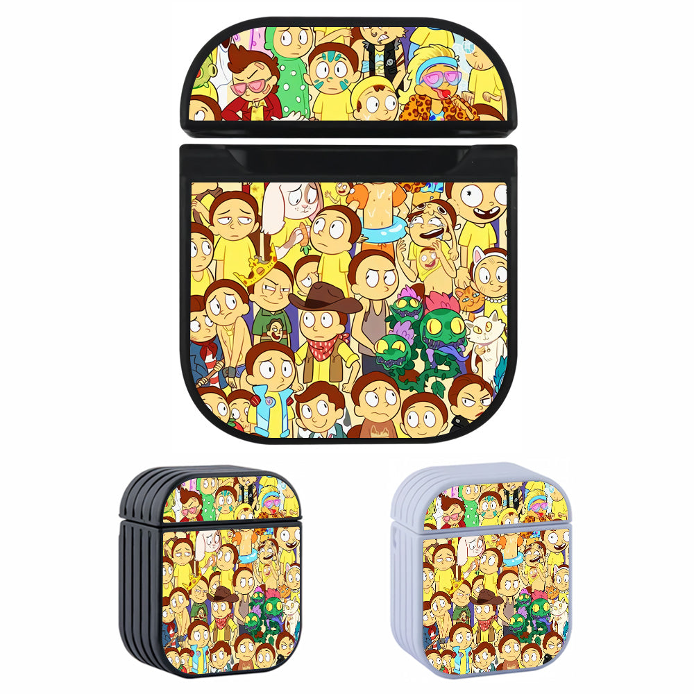Morty Doodle Apple Airpods Case