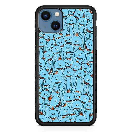 Mr Meeseeks Doodle iPhone 15 Case - Carneyforia