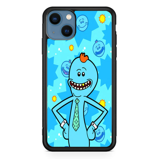 Mr Meeseeks Smile iPhone 15 Case - Carneyforia