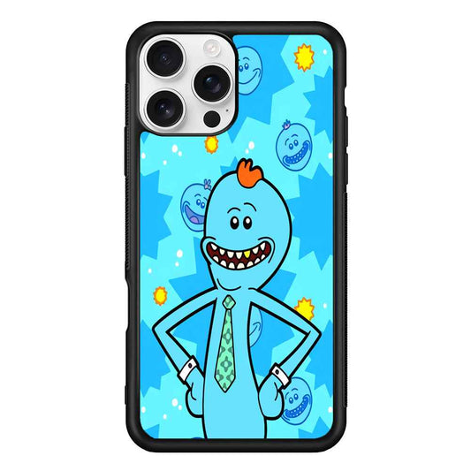 Mr Meeseeks Smile iPhone 16 Pro Max Case