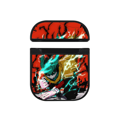 My Hero Academia Black Lightning Punch Apple Airpods Case Black