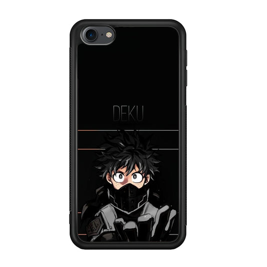 My Hero Academia Deku in Black iPod Touch 6 Case