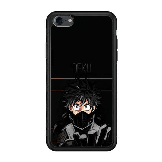 My Hero Academia Deku in Black iPhone 7 Case