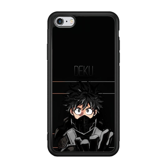 My Hero Academia Deku in Black iPhone 6 Plus | 6s Plus Case
