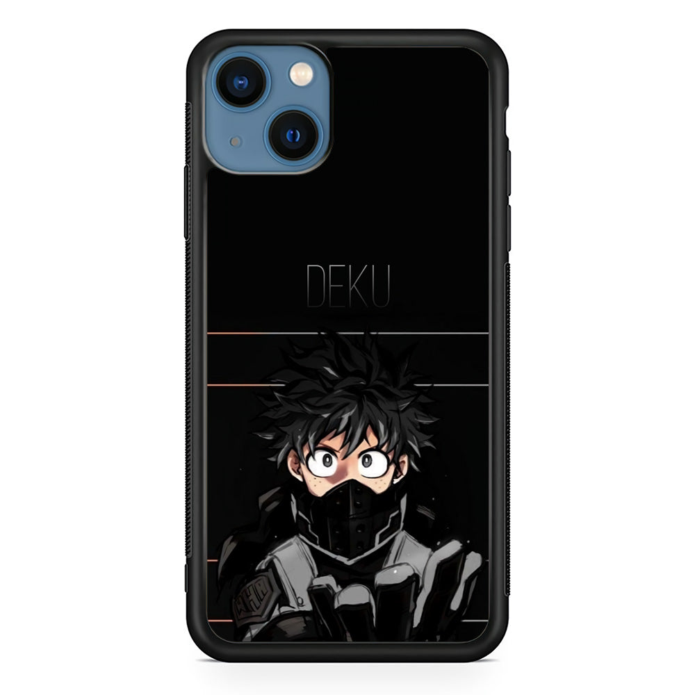 My Hero Academia Deku in Black iPhone 13 Case