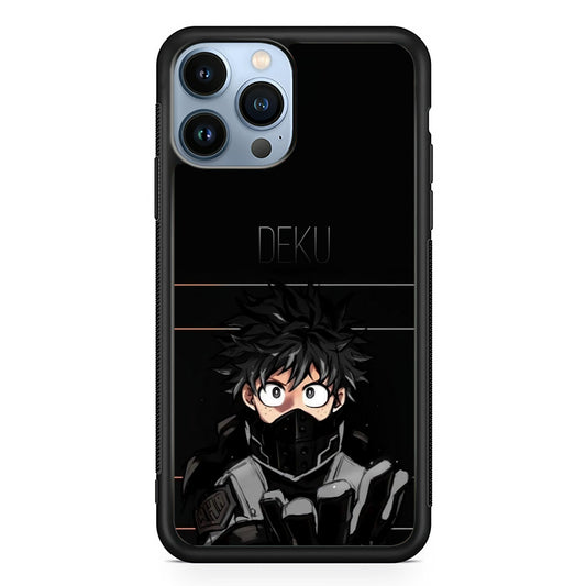 My Hero Academia Deku in Black iPhone 13 Pro Max Case