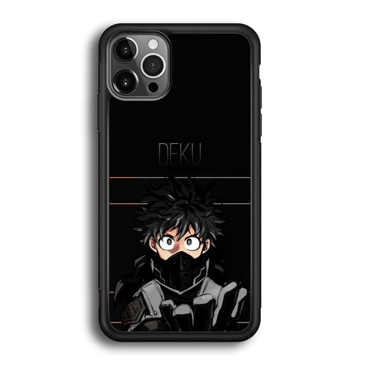 My Hero Academia Deku in Black iPhone 12 Pro Max Case