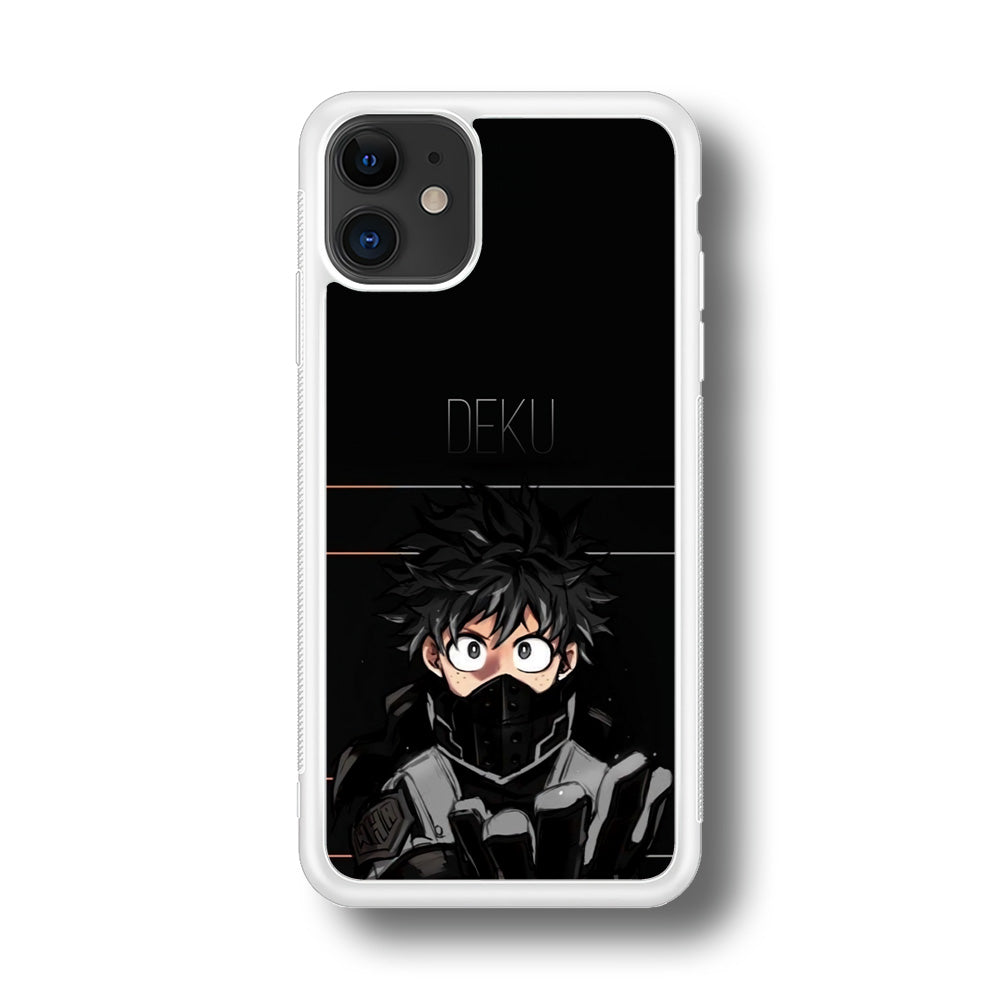 My Hero Academia Deku in Black iPhone 11 Case