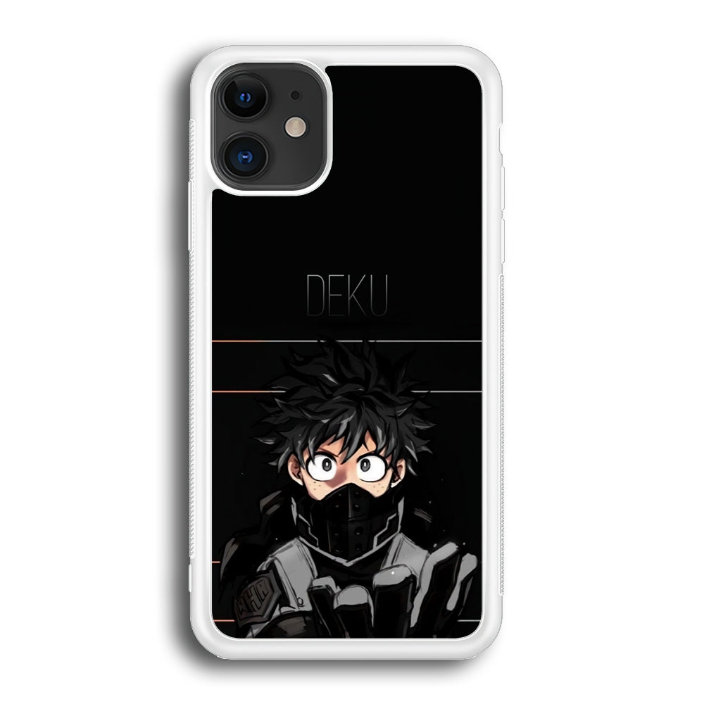 My Hero Academia Deku in Black iPhone 12 Case