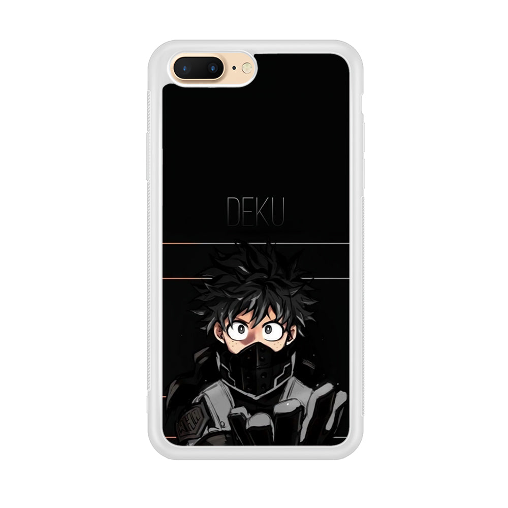 My Hero Academia Deku in Black iPhone 8 Plus Case