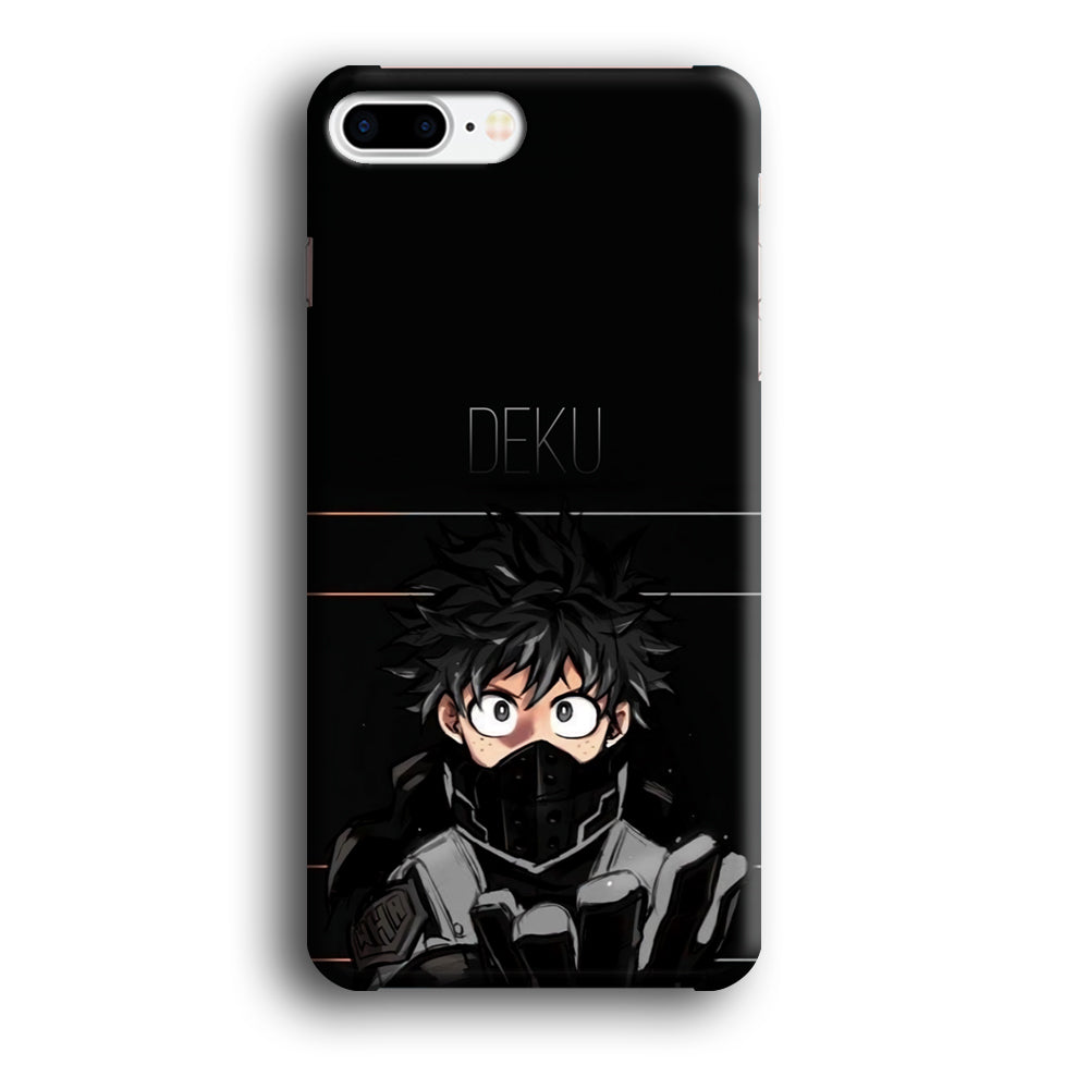 My Hero Academia Deku in Black iPhone 8 Plus Case