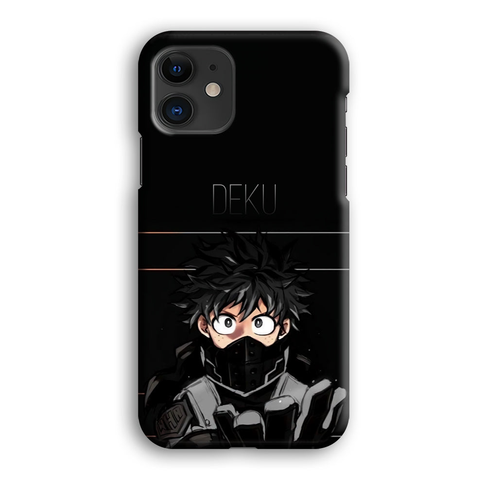 My Hero Academia Deku in Black iPhone 12 Case