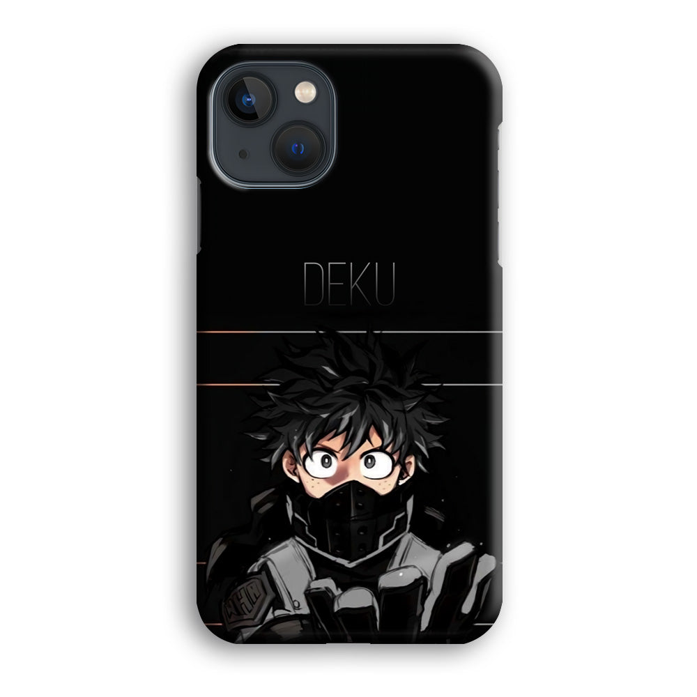 My Hero Academia Deku in Black iPhone 13 Case