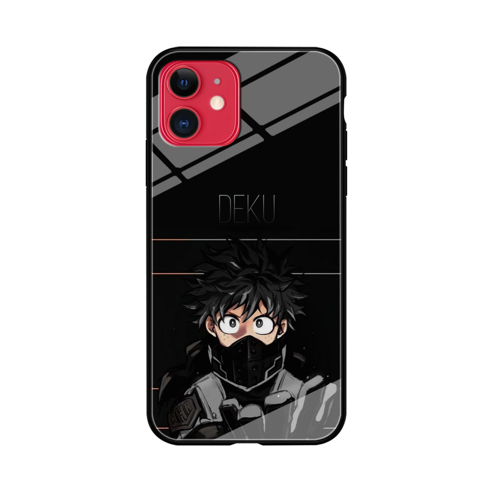 My Hero Academia Deku in Black iPhone 11 Case