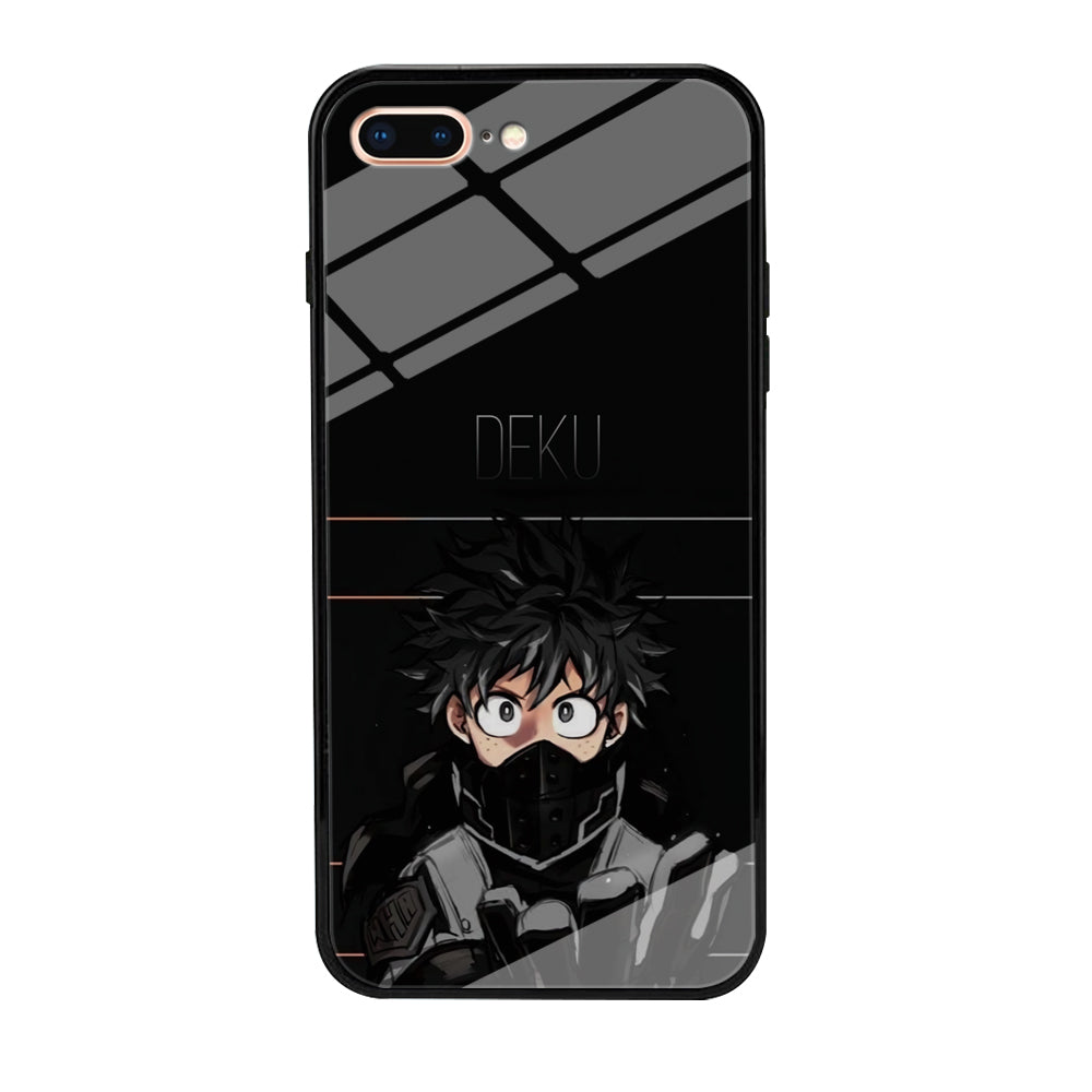 My Hero Academia Deku in Black iPhone 8 Plus Case