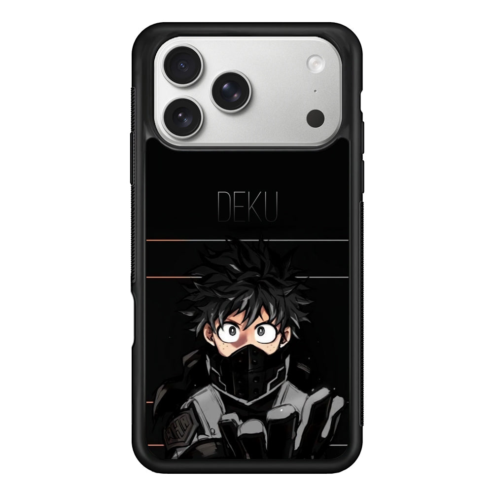My Hero Academia Deku in Black iPhone 17 Pro Case