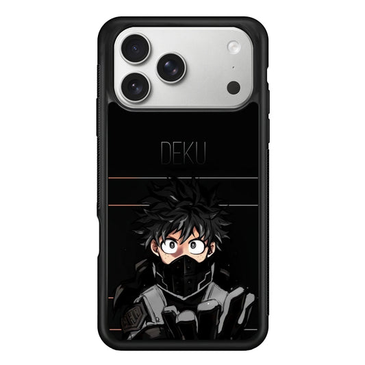 My Hero Academia Deku in Black iPhone 17 Pro Case