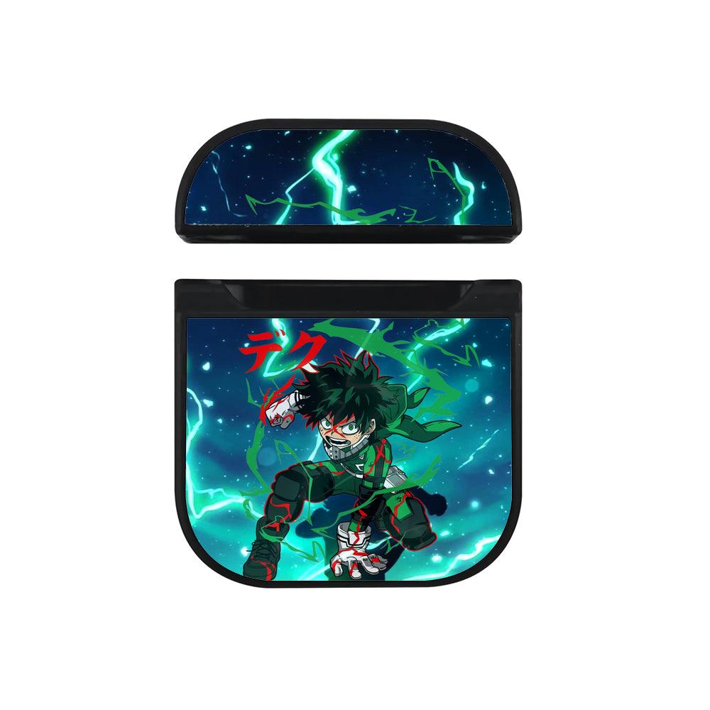 My Hero Academia Get Ready To Go Apple Airpods Case Black
