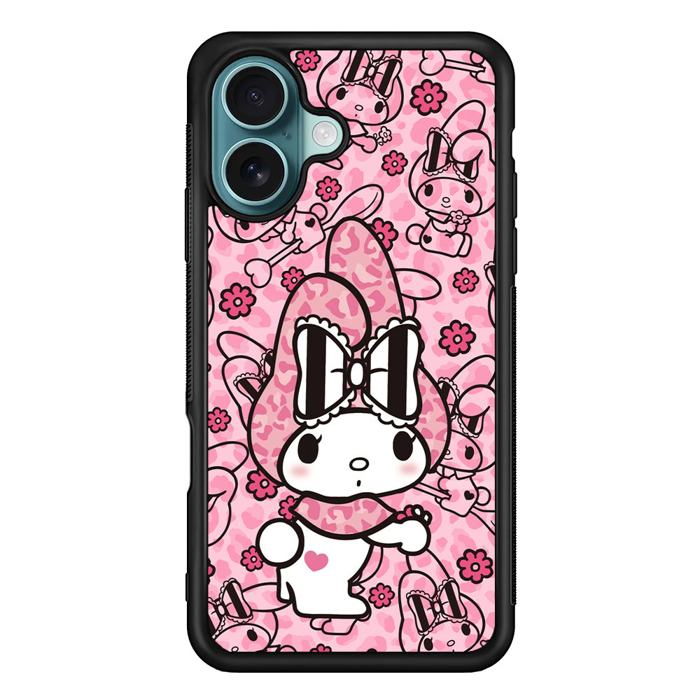 My Melody Pink Skin iPhone 16 Case