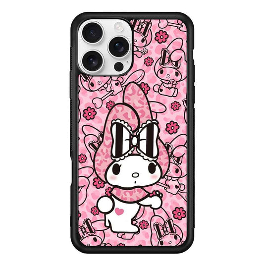 My Melody Pink Skin iPhone 16 Pro Max Case