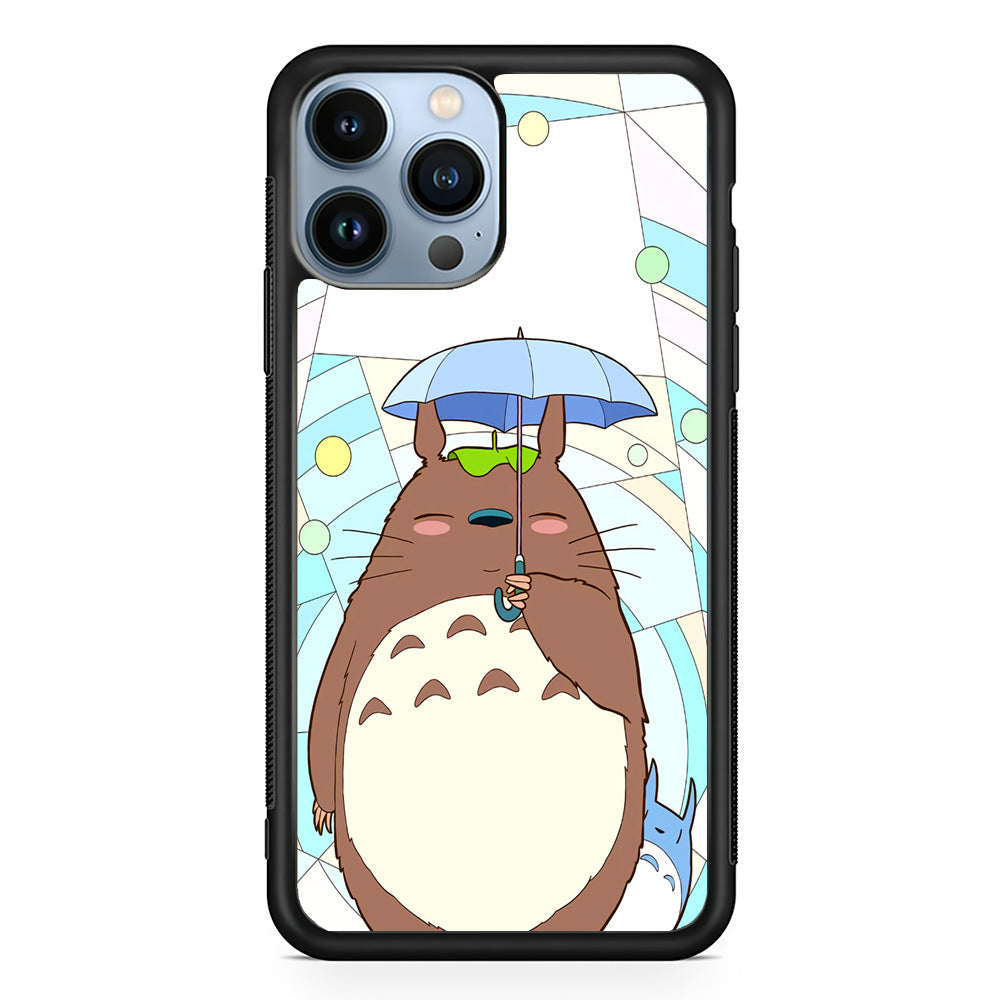 My Neighbor Totoro Aesthetic Pattern iPhone 15 Pro Case - Carneyforia