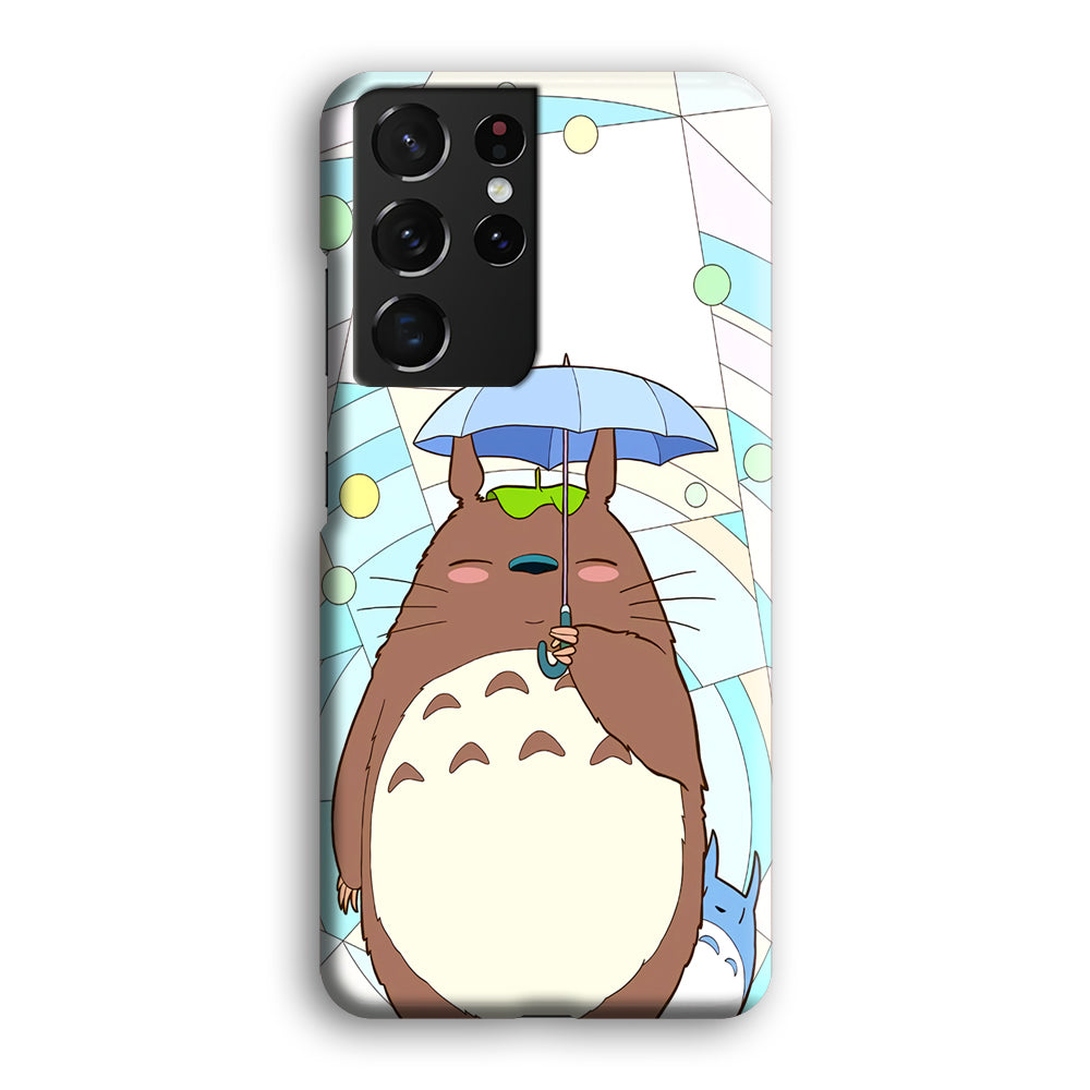 My Neighbor Totoro Aesthetic Pattern Samsung Galaxy S21 Ultra Case