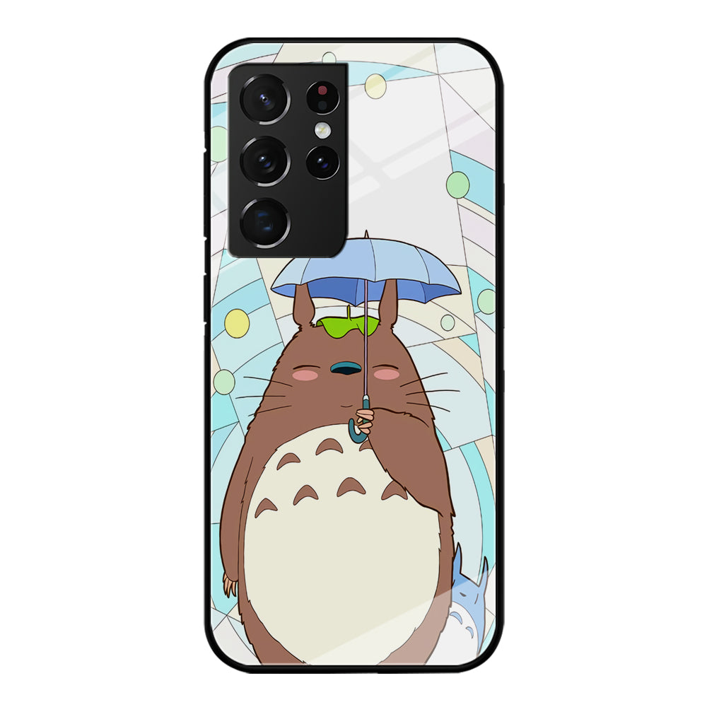 My Neighbor Totoro Aesthetic Pattern Samsung Galaxy S21 Ultra Case