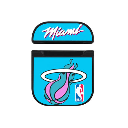 NBA Miami Heat Apple Airpods Case Black