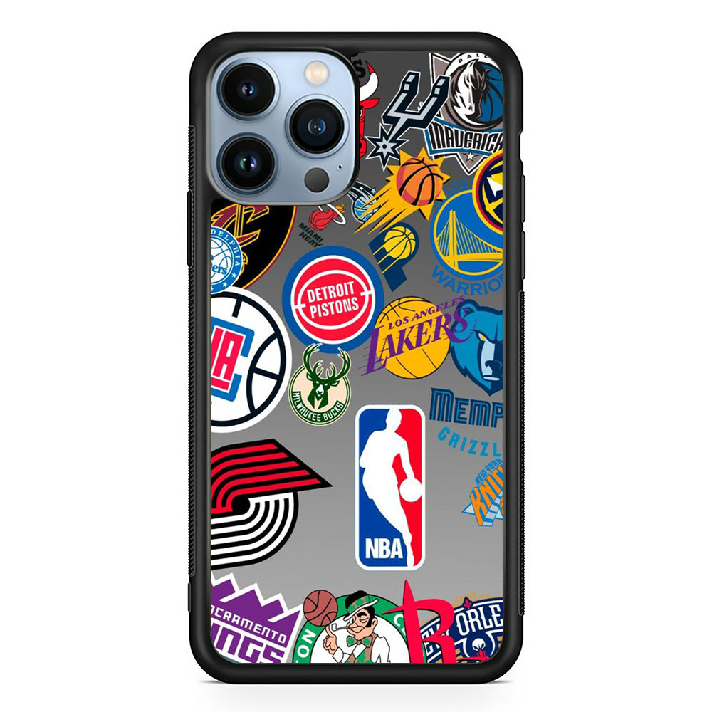 NBA Team Logo iPhone 15 Pro Case - Carneyforia