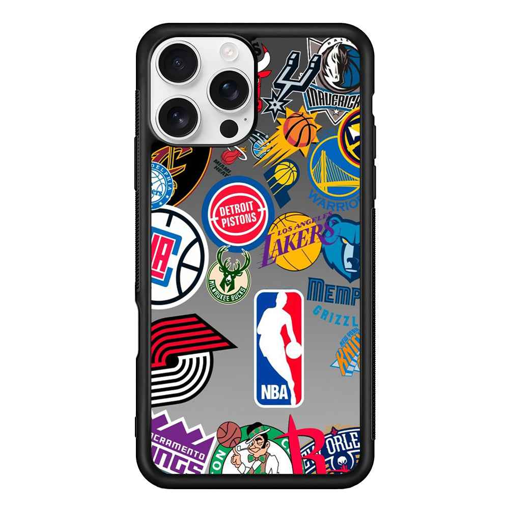 NBA Team Logo iPhone 16 Pro Case