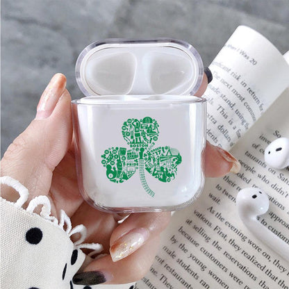 NBA Boston Celtic Leaf of Life Apple Airpods Clear Case
