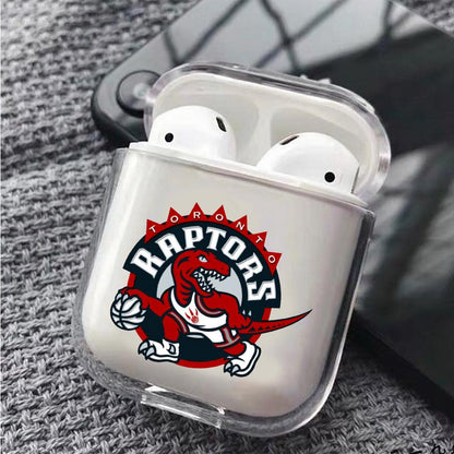 NBA Toronto Raptors Mascot Apple Airpods Clear Case