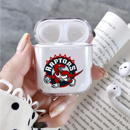 NBA Toronto Raptors Mascot Apple Airpods Clear Case