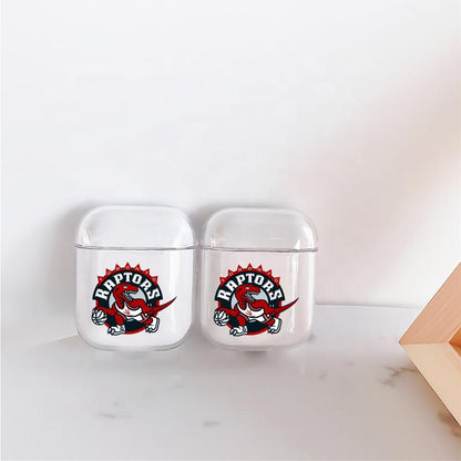 NBA Toronto Raptors Mascot Apple Airpods Clear Case