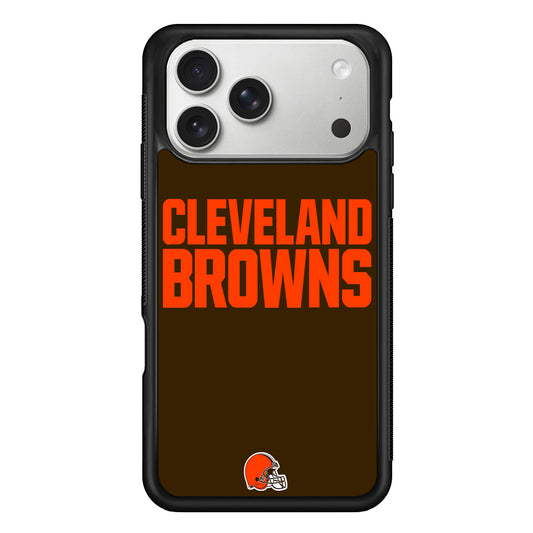 NFL Cleveland Browns iPhone 17 Pro Case