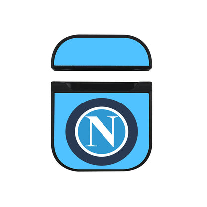 Napoli Serie A Team Apple Airpods Case Black