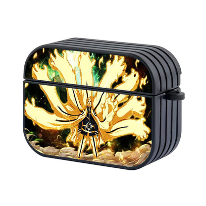 Naruto Cloak of Kurama Apple Airpods Pro Case Black