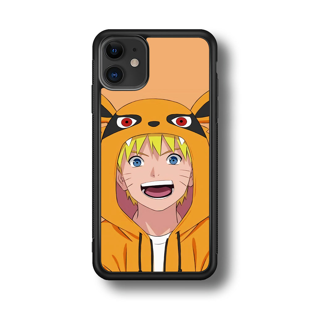 Naruto Cute With Kyubi Jacket iPhone 11 Case