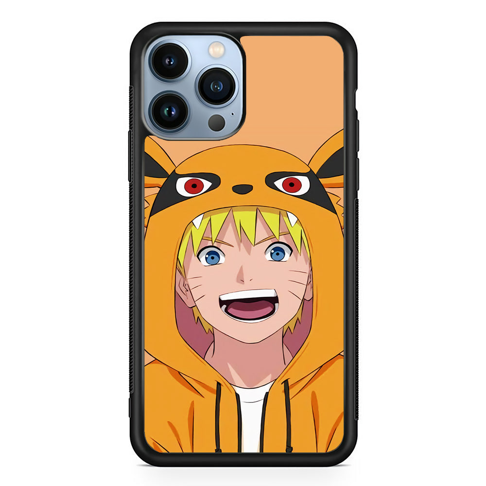 Naruto Cute With Kyubi Jacket iPhone 15 Pro Case - Carneyforia