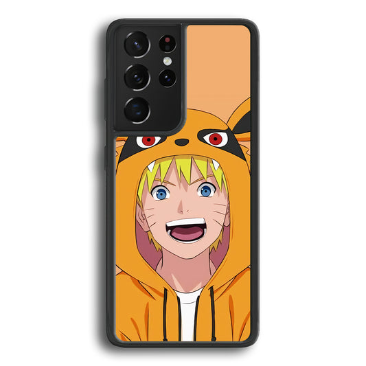 Naruto Cute With Kyubi Jacket Samsung Galaxy S21 Ultra Case