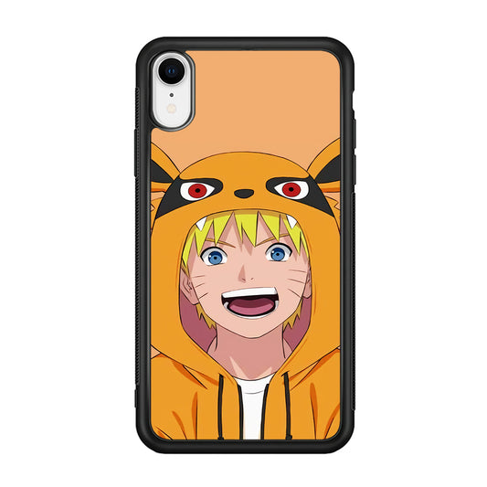Naruto Cute With Kyubi Jacket iPhone XR Case